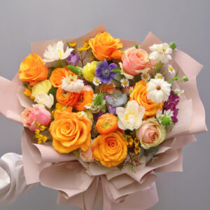 Sunset Garden Bouquet