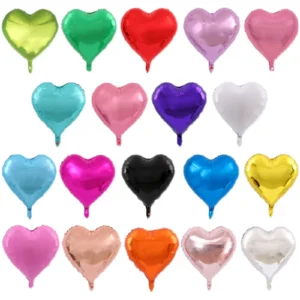 18'' Heart Foil Helium Balloon