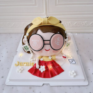 6'' Fondant cake