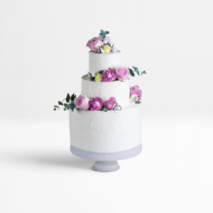6'' + 8'' + 10'' Three Tiers Cream Cake